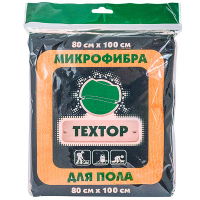 Купить тряпка для пола дхш 1000х800 мм 1 шт/уп микрофибра цвет в ассортименте textop 1/48 в Москве