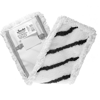 Купить насадка - моп (mop) для швабры ш 400 мм плоская с карманами и ушками комбиспид микроспид плюс бело-черная vileda в Москве