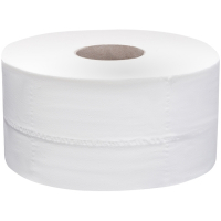 Купить бумага туалетная 2-сл h95 d190 мм 170 м/рул 1416 лист/рул jumbo mini с тиснением и перфорацией белая целлюлоза "focus" в Москве