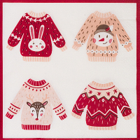 Салфетка бумажная 3-сл 33х33 см 20 шт ПУЛОВЕР С РИСУНКОМ "PAPSTAR" Купить салфетка бумажная 3-сл 33х33 см 20 шт пуловер с рисунком "papstar" в Москве