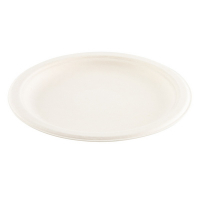 Купить тарелка мелкая d172 мм 25 шт эко белая целлюлоза "экопак", 25 шт./упак в Москве