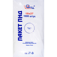 Пакет фасовочный 180х270 мм 1000 шт 9 мкм ПРОЗРАЧНЫЙ ПНД в евроблоке "Extra" Купить пакет фасовочный 180х270 мм 1000 шт 9 мкм прозрачный пнд в евроблоке "extra" в Москве