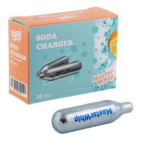 Баллончик 10 шт/уп в сифон для газирования воды "MASTER WHIP" Купить баллончик 10 шт/уп в сифон для газирования воды "master whip" в Москве