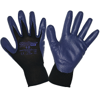 Купить перчатки рабочие с нитриловым покрытием размер 10 g40 синие kimberly-clark 1/12/60, 1 шт. в Москве