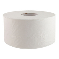 Бумага туалетная 2-сл h95 d180 мм 150 м/рул 1250 лист/рул JUMBO MINI с тиснением и перфорацией БЕЛАЯ ЦЕЛЛЮЛОЗА "FOCUS" Купить бумага туалетная 2-сл h95 d180 мм 150 м/рул 1250 лист/рул jumbo mini с тиснением и перфорацией белая целлюлоза "focus" в Москве