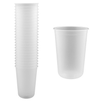 Купить стакан пластиковый 500 мл d90 мм 25 шт bubble cup (шейкер) u-cup матовый pp "nn" в Москве