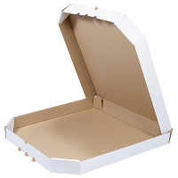 Купить коробка для пиццы 355х355х40 мм 10 шт/уп квадратная белая картонная "nn" 1/1 в Москве