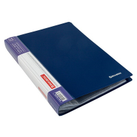 Купить папка а4 60 лист brauberg файловая синий пластик "nn" в Москве