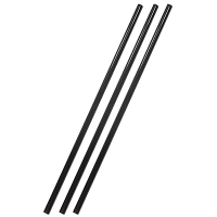 Соломка (трубочка) для коктейля h240d5 мм 250 шт без изгиба ЧЕРНАЯ PP в пленке в индивидуальной упак "ALMIN" Купить соломка (трубочка) для коктейля h240d5 мм 250 шт без изгиба черная pp в пленке в индивидуальной упак "almin" в Москве