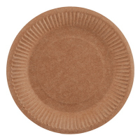 Тарелка картонная d180 мм 100 шт неламинированная с бортом КРАФТ "NN" Купить тарелка картонная d180 мм 100 шт неламинированная с бортом крафт "nn" в Москве