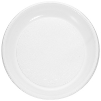 Купить тарелка d220 мм белый pp "алит пласт" 1/50/750, 50 шт./упак в Москве