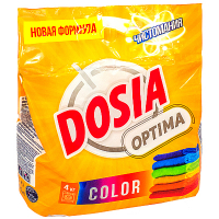 Купить порошок стиральный 4кг dosia optima color в п/п benckiser 1/4 в Москве