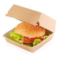 Купить упаковка для гамбургера дхшхв 115х115х60 мм крафт gdc 1/50/300, 50 шт./упак в Москве