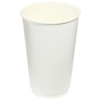 Купить стакан бумажный 400мл d90 мм 2-сл для горячих напитков белый pps 1/18/360 в Москве