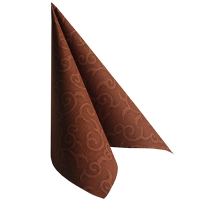 Купить салфетка бумажная коричневая 40х40 см 1-слойные 50 шт/уп royal casali papstar 1/5, 1 шт. в Москве