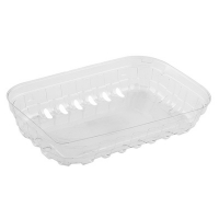 Подложка для фруктов 188х120х110 мм 1100 мл без крышки с перфорацией ПРОЗРАЧНЫЙ "ПРОТЭК", 500 шт./упак Купить подложка для фруктов 188х120х110 мм 1100 мл без крышки с перфорацией прозрачный "протэк", 500 шт./упак в Москве