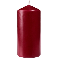 Купить свеча столбик h200d70 мм бордовая "horizon candles" 1/9, 1 шт. в Москве
