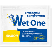 Купить салфетка влажная 1 шт в индивидуальной упак лимон антибактериальная 1/1000 в Москве