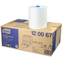 Купить полотенце бумажное 2-сл 150 м в рулоне h210 d190 мм 6 шт в наборе h1 advanced с серым тиснением белое "tork" 1/1, 1 шт. в Москве