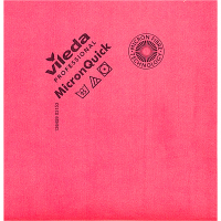 Купить салфетка микроволоконная (микрофибра) дхш 400х380 мм микронквик красная vileda в Москве