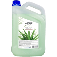 Мыло жидкое 5 л антибактериальное АЛОЭ ВЕРА канистра "АДАЖИО" Купить мыло жидкое 5 л антибактериальное алоэ вера канистра "адажио" в Москве