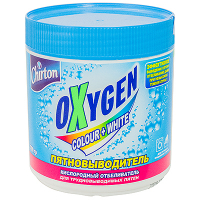 Купить пятновыводитель порошковый 500г для белого и цветного белья chirton oxygen gd 1/8, 1 шт. в Москве