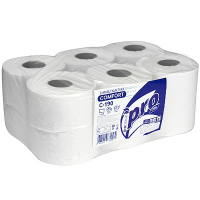 Купить бумага туалетная 1-сл 200 м в рулоне*12 н90хd170 мм белая protissue 1/1, 1 шт. в Москве